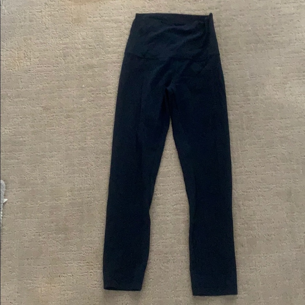 Size 2 Align Crop 23” High Rise Lululemon Leggings